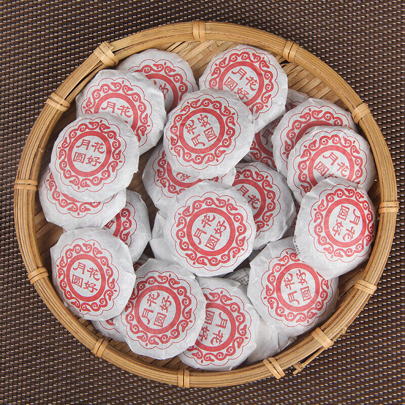 Top-grade Mid-Autumn Mooncake Pu'er Tea Mini Tuocha Huahaoyueyuan Cha Tea 500g