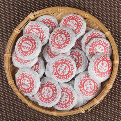 Top-grade Mid-Autumn Mooncake Pu'er Tea Mini Tuocha Huahaoyueyuan Cha Tea 500g