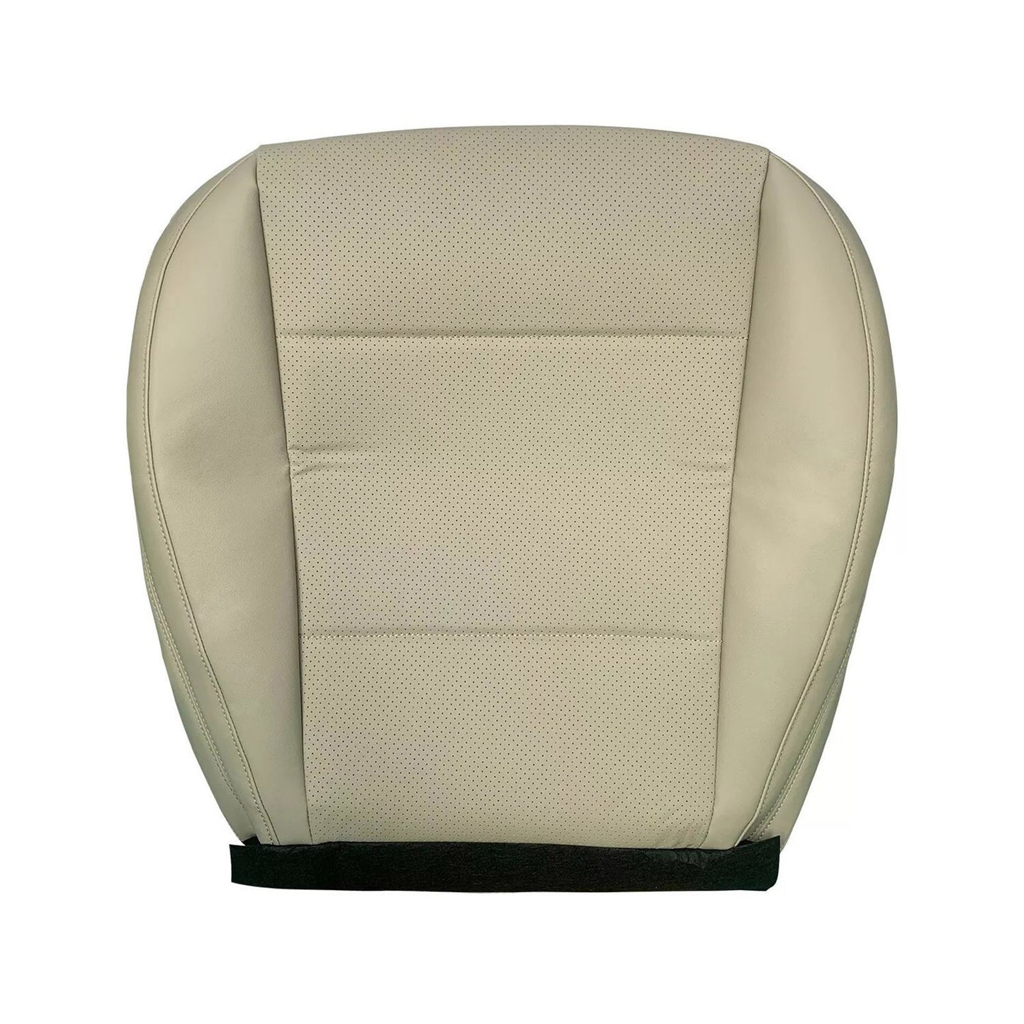 1PC Driver Leather Bottom Seat Cover Accessory Beige For Subaru Outback 2015-19