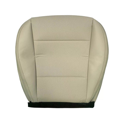 1PC Driver Leather Bottom Seat Cover Accessory Beige For Subaru Outback 2015-19