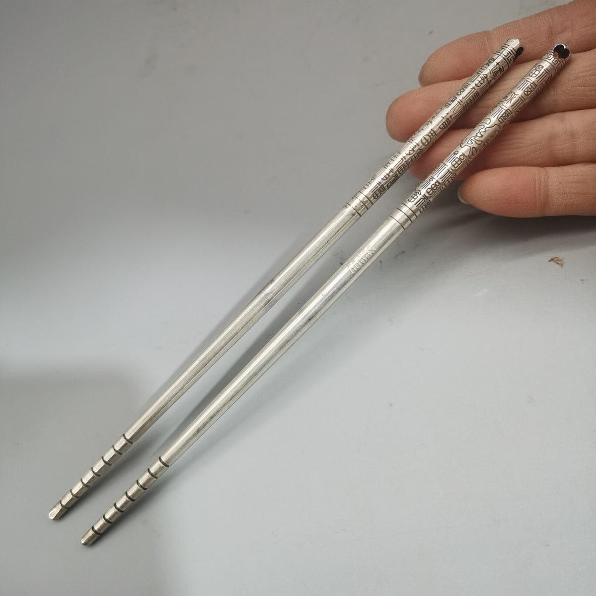 Solid silver chopsticks