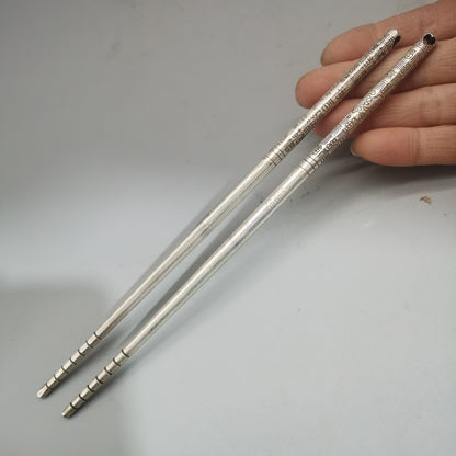Solid silver chopsticks
