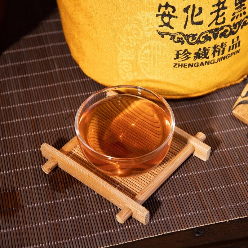 500g Tian Jian in Cotton Bag Heavenly Tips Hunan Anhua Tianjian Hei Cha Dark Tea
