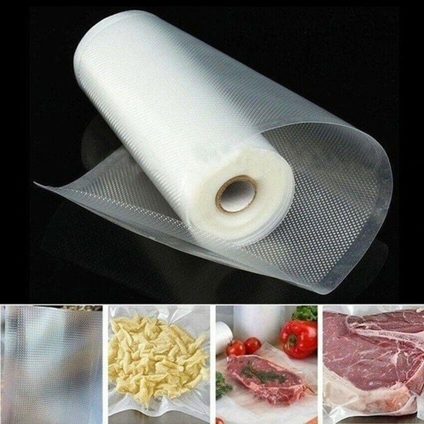 Kitchen Vacuum Sealer Bags Reusable Rolls Fresh-keeping Food Saver Storage 500cm