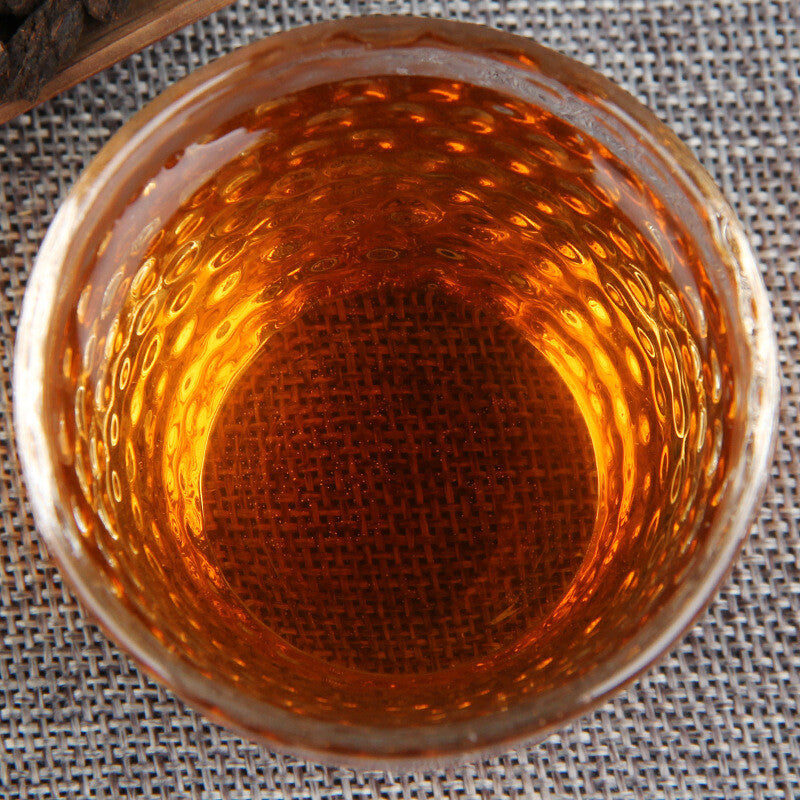 Old Fossil Pu-erh Tea Nuggets Yunnan Pu'er Tea Ripe Glutinous Rice Flavor 500g