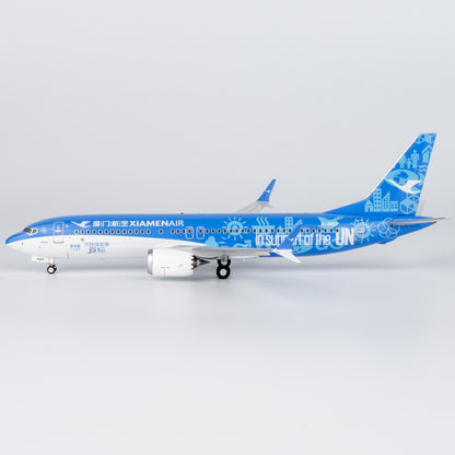1:200 NGmodels XiamenAir Boeing 737 MAX 8 Passenger Airplane Diecast Plane Model