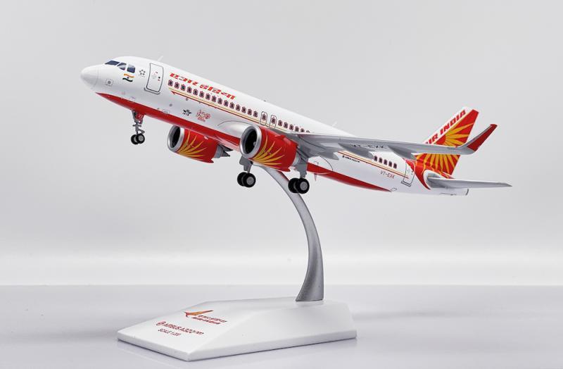 1:200 JC Wings India Airlines AIRBUS A320NEO Airplane Diecast Aircraft Model