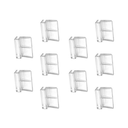 10PCS Acrylic Aquarium Glass Cover Bracket Holder For Rimless Aquarium Fish Tank