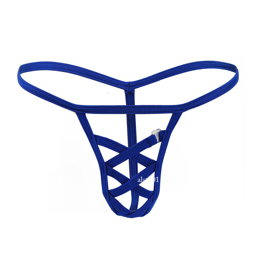 Sexy Mens G-String Underwear Jockstrap Pouch Bikini Briefs T-back Thong panties