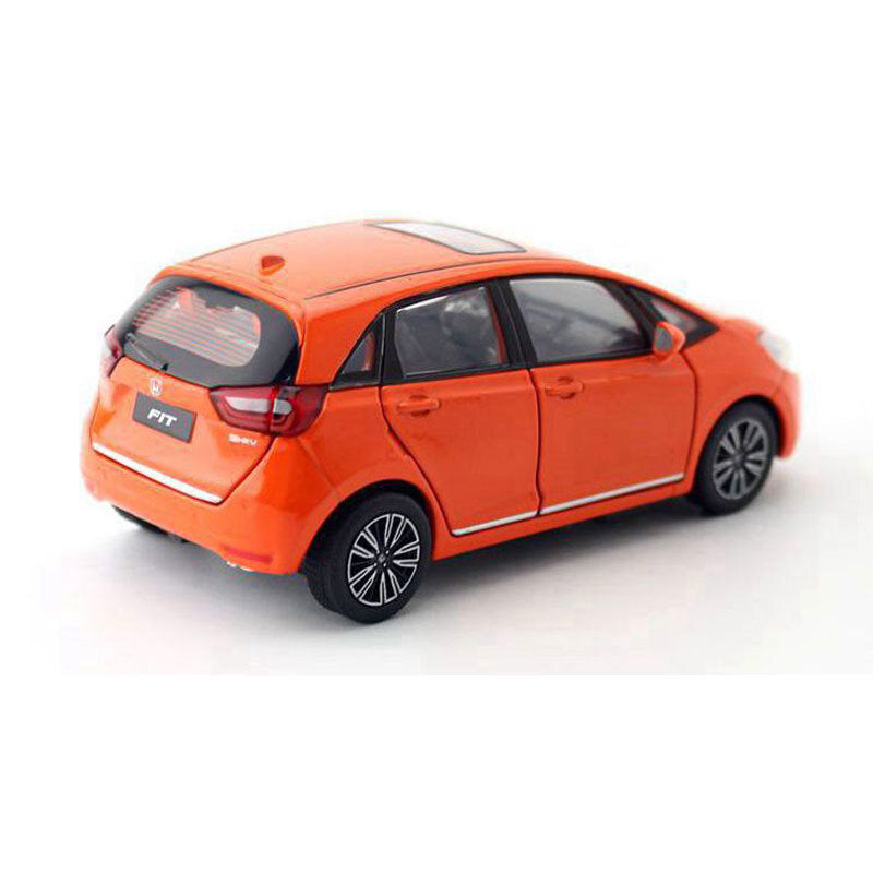 1/32 Scale Honda Fit Model Car Diecast Toy Vehicle Kids Toys for Boys Orange