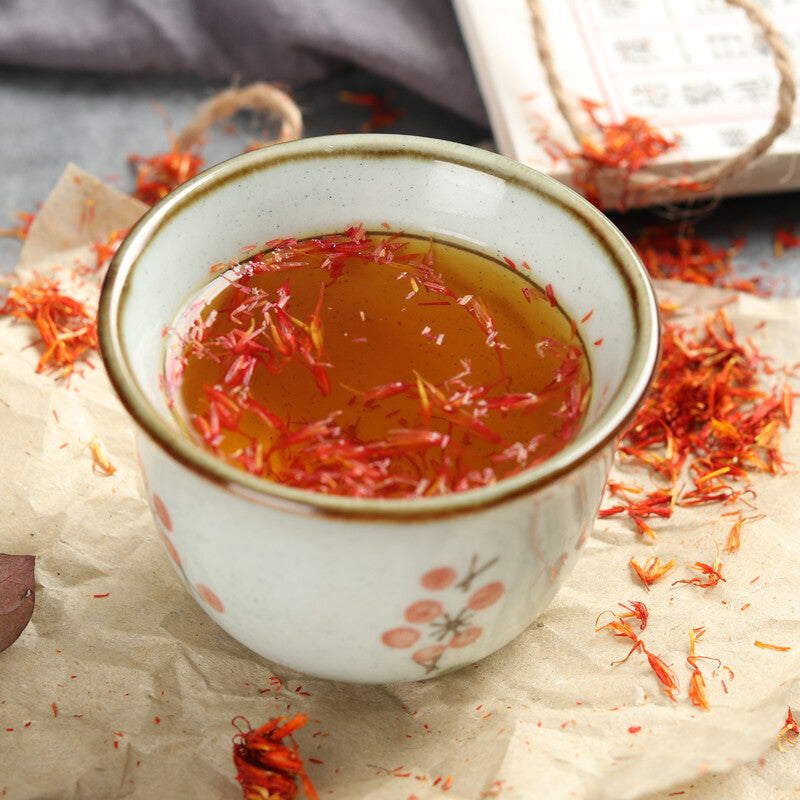 100% Natural SiChuan Safflower Saffron tea Herb Hong Hua Tea harbal tea