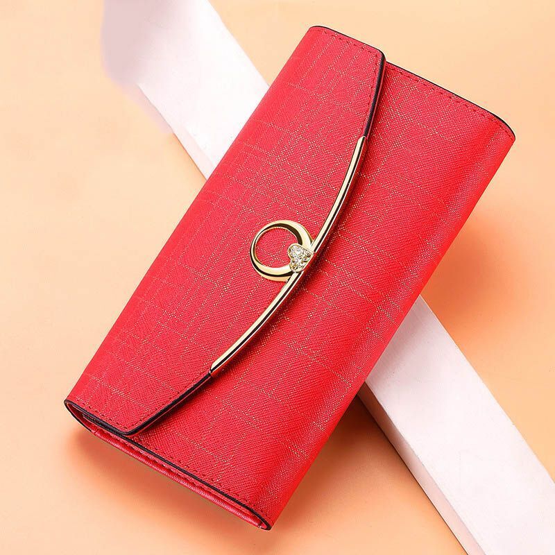 Wallet Long RFID Blocking Genuine Leather Wallets Clutch Bag Card Holder Zipper