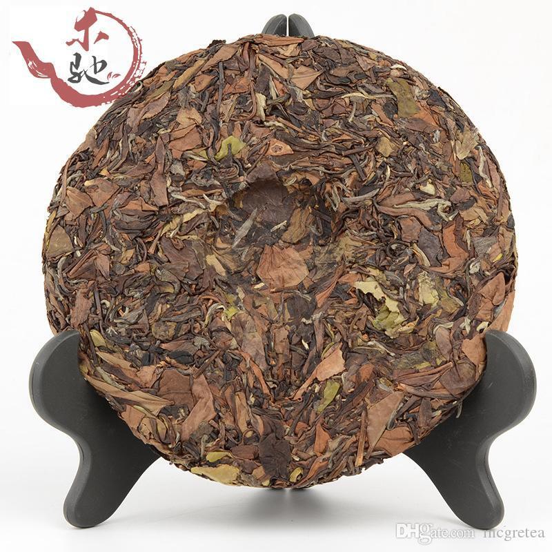 Fuding White Shoumei LaoBaiCha Wild Old White Tea Cake Natural Health Care 300g