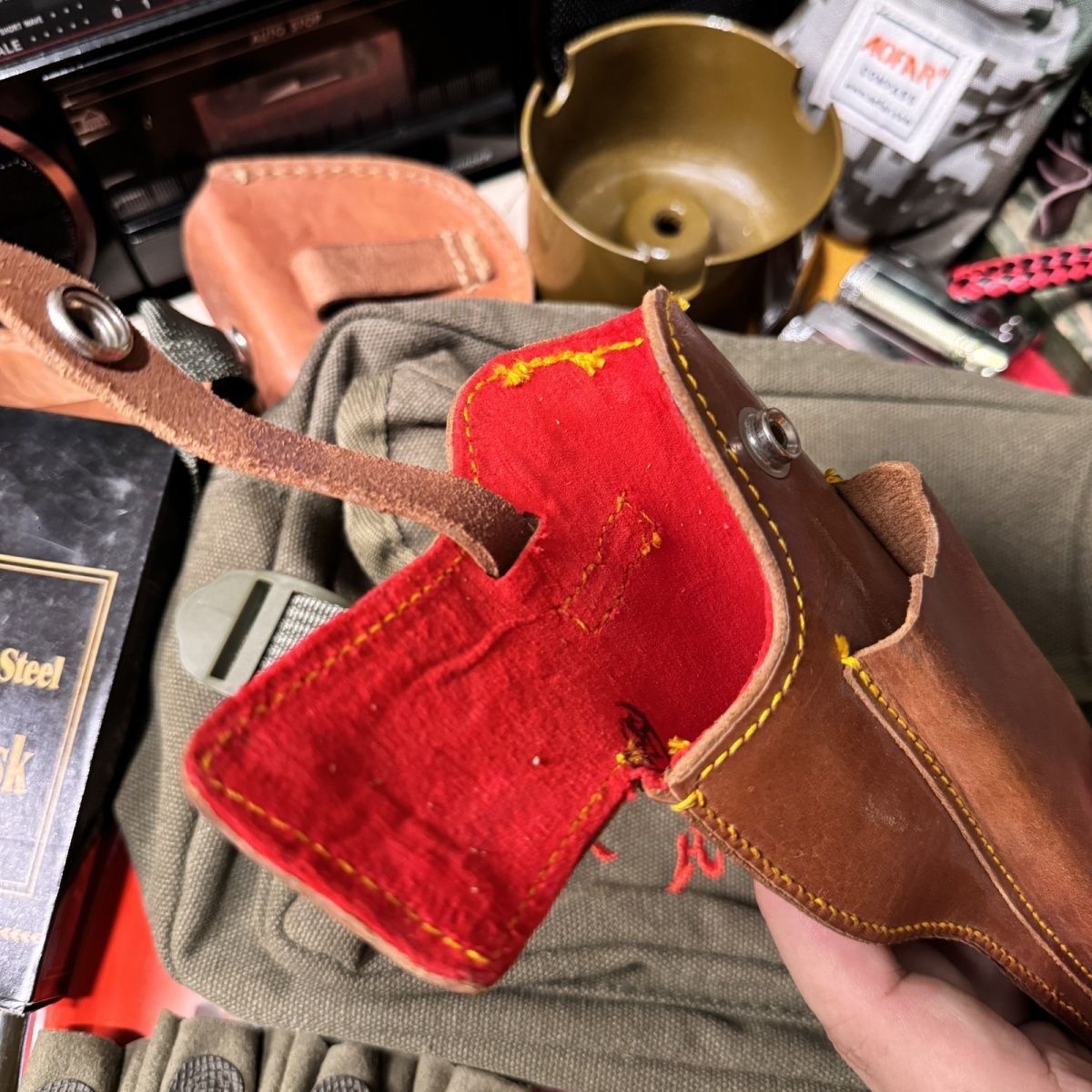 Original Surplus Chinese Army Type 54 TT Tokarev Pistol Leather Holster