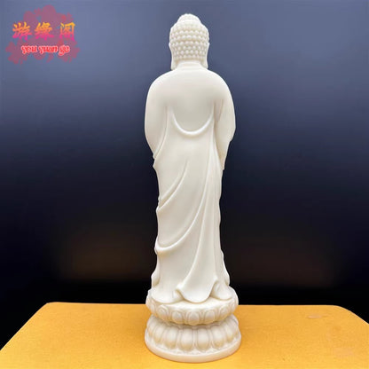 8.3" Amitabha Buddha Statue Buddhism Collection Temple Shrine Home Decor