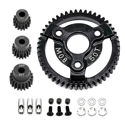 0.8M 32P Spur Gear 50T 16T 18T 20T For Traxxas Slash 2WD VXL XL-5 Bandit 1/10 F