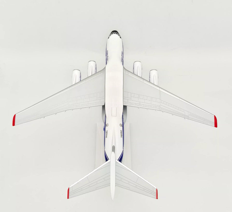 1:200 Aimo Wings Volga-dnepr IL-76 Aircraft ABS Plastic Transport Airplane Model