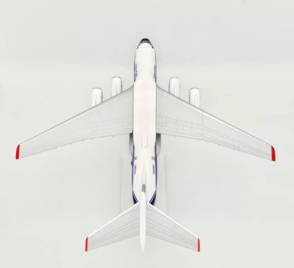 1:200 Aimo Wings Volga-dnepr IL-76 Aircraft ABS Plastic Transport Airplane Model