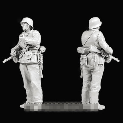 1/35 Resin figure model WW II German Soldiers 5 man Unassembled Unpainted