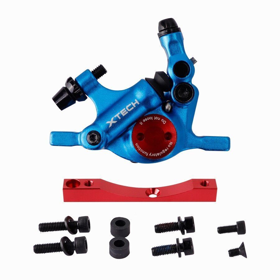 Electric Scooter Hydraulic Disc Brake Calipers Aluminum Alloy Black/Blue/Purple