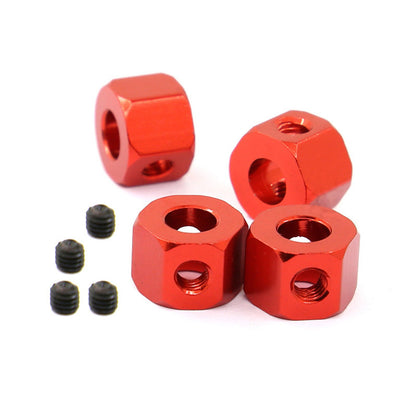 4Pcs 5mm Wheel To 12mm Combiner Wheel Hub Hex Adapter For WPL D12 C14 B14 MN D90
