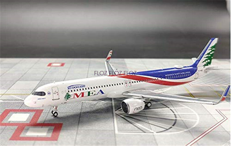 PandaModel for MEA A321Neo T7-ME3 1/400 Plane Model Aircraft