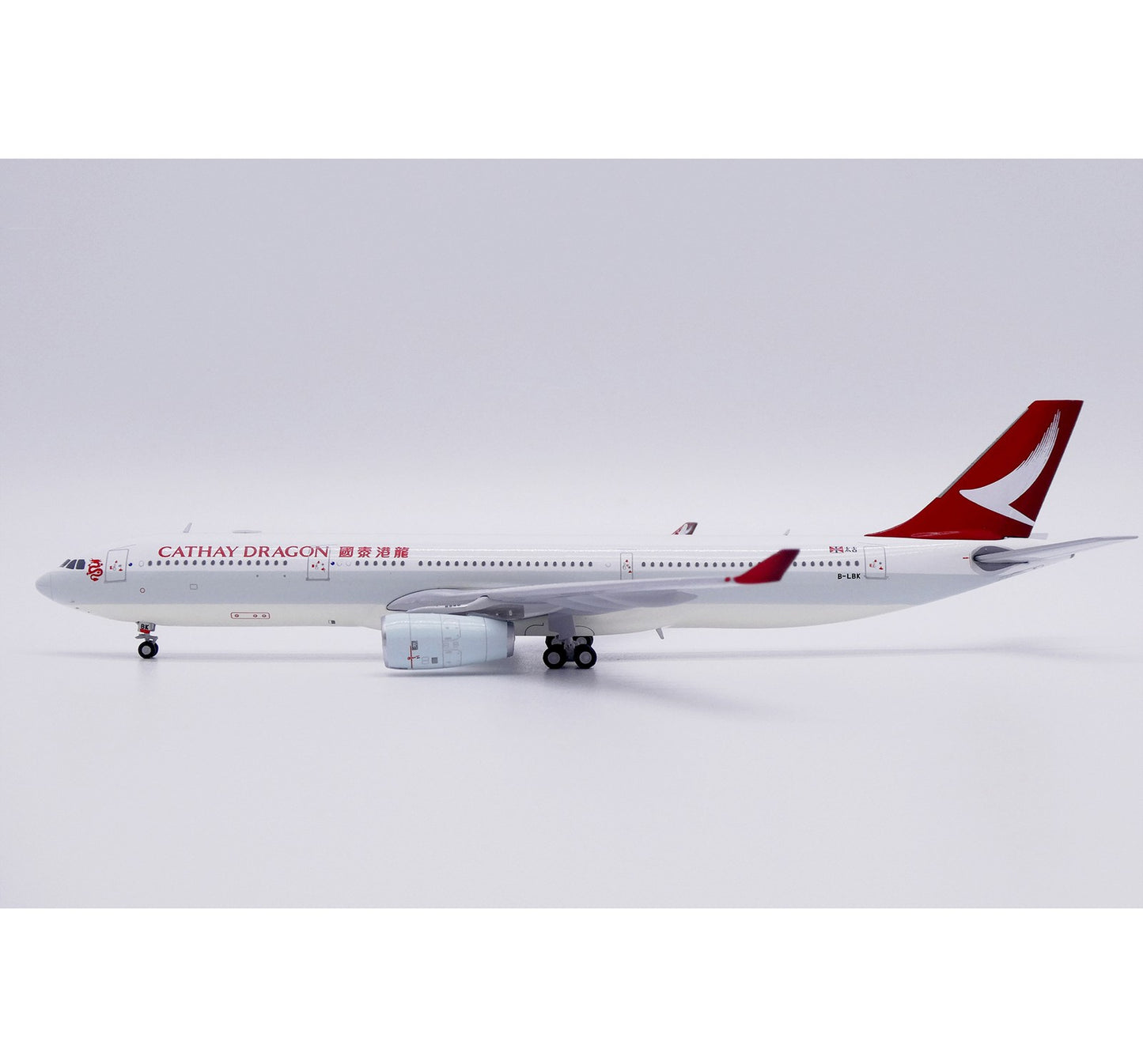 1:400 JC Wings Dragonair Airbus A330-300 Passenger Plane Diecast Aircraft Model