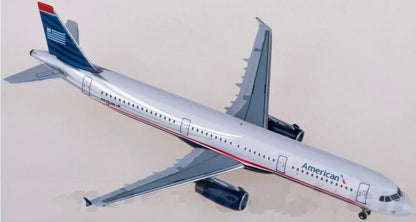 1:400 AeroClassics American AIRBUS A321 Passenger Airplane Diecast Plane Model