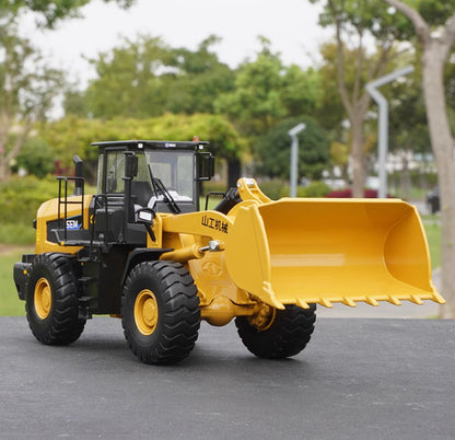 1:35 24CM SHANGGONG SEM Loader Construction Machinery Equipment Diecast Model