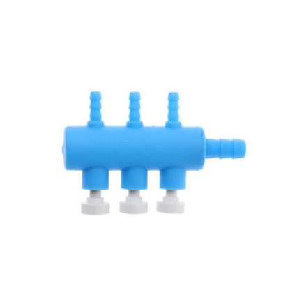 Aquarium Air Control Valves 2-6 Ways Plastic Fish Tank Split-Flow Air Pump Tools