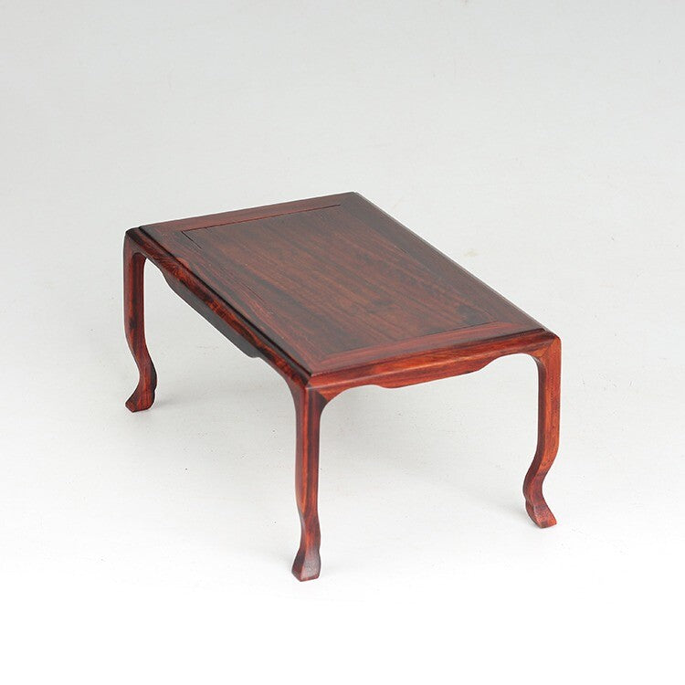 Rosewood Legged High Table Fishbowl Stand Bonsai Vase Flower Rack Display Base