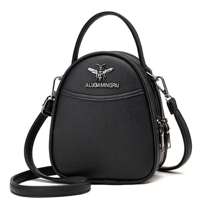 Women Shell Handbag Shoulder Crossbody Bag PU Satchel Quilted Purse Tote Gift