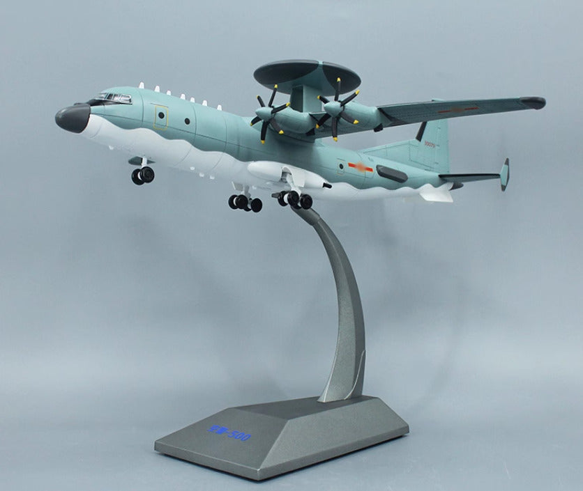 1:90 39CM China KJ-200 AWACS Early Warning Aircraft Diecast Military Plane Model