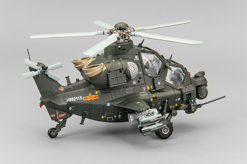 PLAAF Air Force WZ-10 GUNSHIP Cute Version 3D Printed static Models