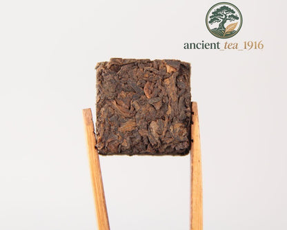 500g Early Spring Ripe Pu'er Tea Mellow Square Brick Mini Tea Puer Bricks