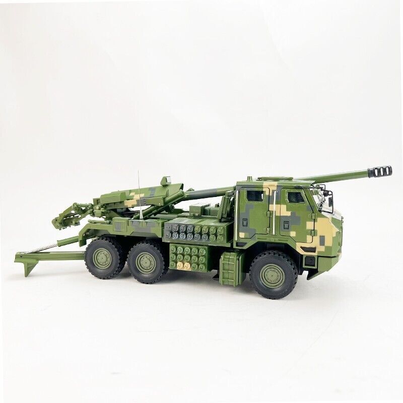 1:32 34CM PCL-181 155MM Vehicle Mounted Howitzer Launcher Diecast Armor Model