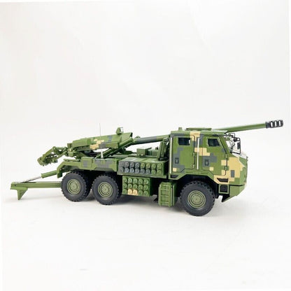 1:32 34CM PCL-181 155MM Vehicle Mounted Howitzer Launcher Diecast Armor Model