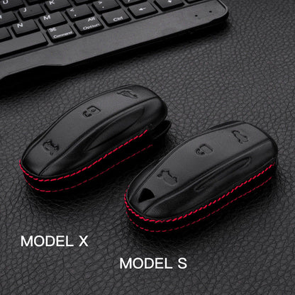 4D Luxury Fob Cove Pocket Case Cover Holder For Tesla Model S/X Spare Parts t