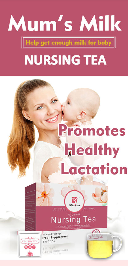 Organic Nursing Tea for Breastfeeding Mothers Increases Breast Milk Lactation