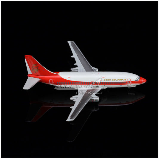 1:400 JC Wings Dragonair Boeing 737-200 Passenger Plane Diecast Aircraft Model