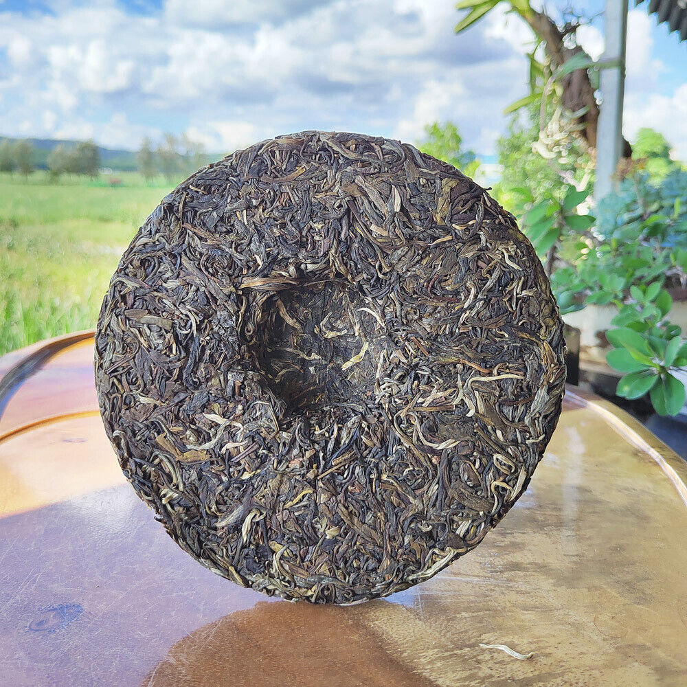Menghai Pu'er Tea Brangshan Early Spring Arbor Pu'er Raw Tea 357g