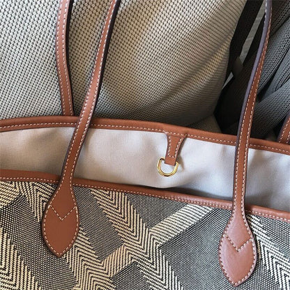 Women's Tote Bag Canvas Bag Shoulder Crossbody Bags Shopper Handbags