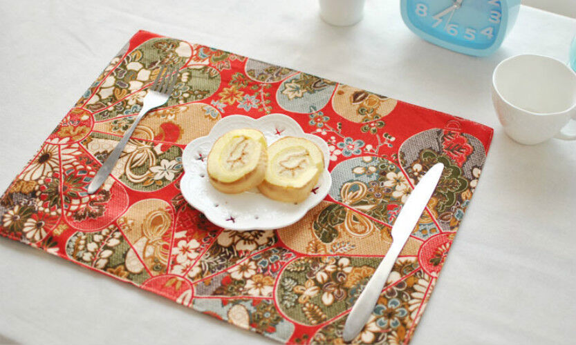 Table Mats Placemat Pads Cloth Meal Pad Japanese Style Sushi Pad Tea Table Matts