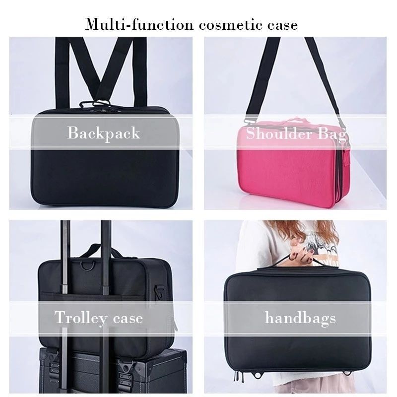 Storage Makeup Organizer Large Cosmetic Bag Makeup Cases Brushes 14*42*28 CM 1PC