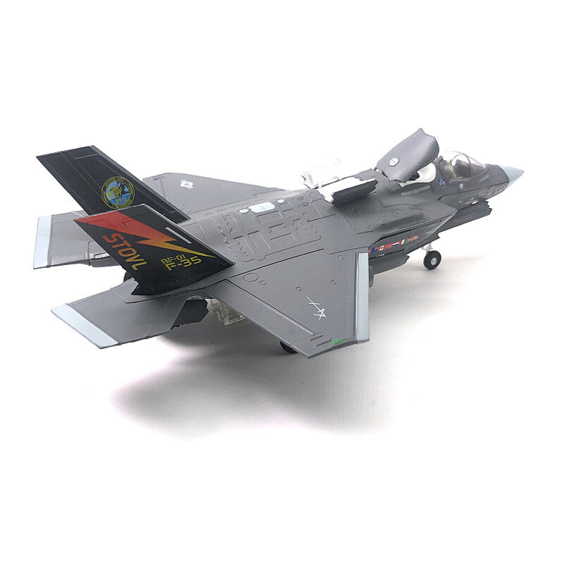 1/72 US Marine Corps F-35B Vertical Lift Invisible Fighter Alloy Model
