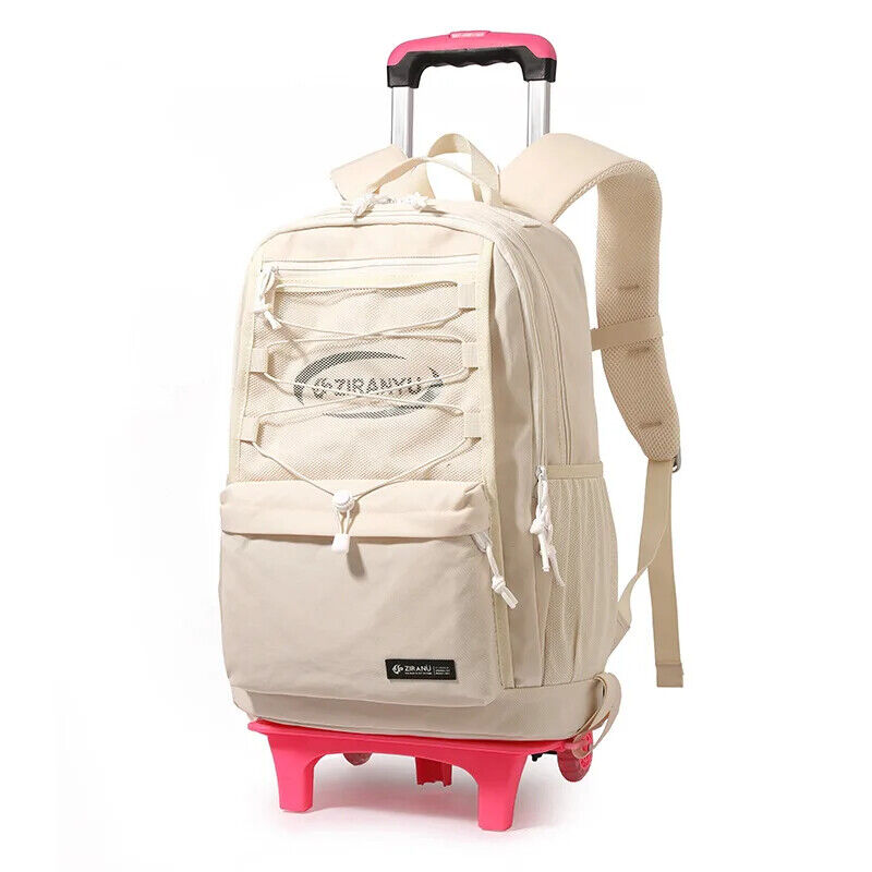 Children Backpack School Bag Girls Wheeled Backpack Bag Backpack Travel Bag