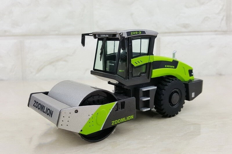 1:50 ZOOMLION ZRS326 HYDRAULIC SINGLE-DRUM VIBRATORY ROAD ROLLER Diecast Model