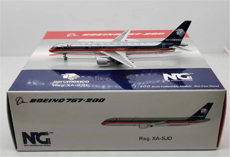 NG Model AEROMEXICO for Boeing B757-200 XA-SJD 1:400 Aircraft Pre-built Model