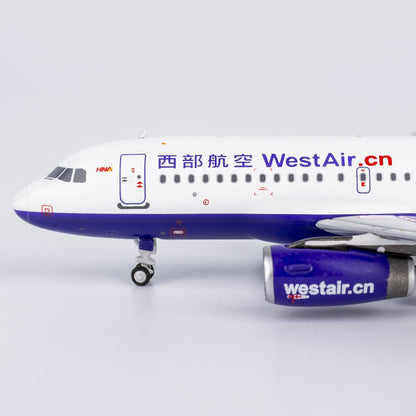 1:400 NGmodels West Air Airbus A319 Passenger Airplane Diecast Model