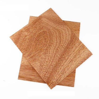Cigar Humidor Box Spanish Cedar 5Pcs Wood Paper Veneer Cigarette Cases Accessory
